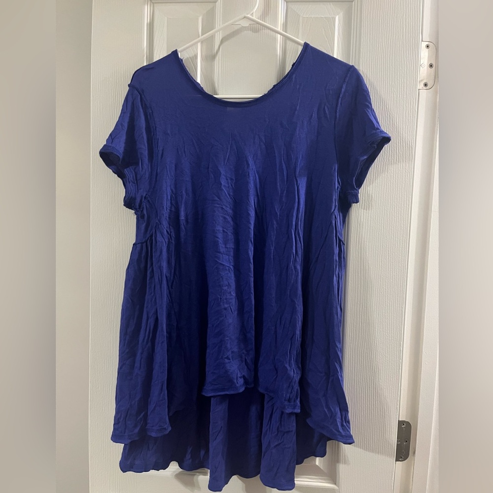 We the Free Women's Blue Top. Tunic